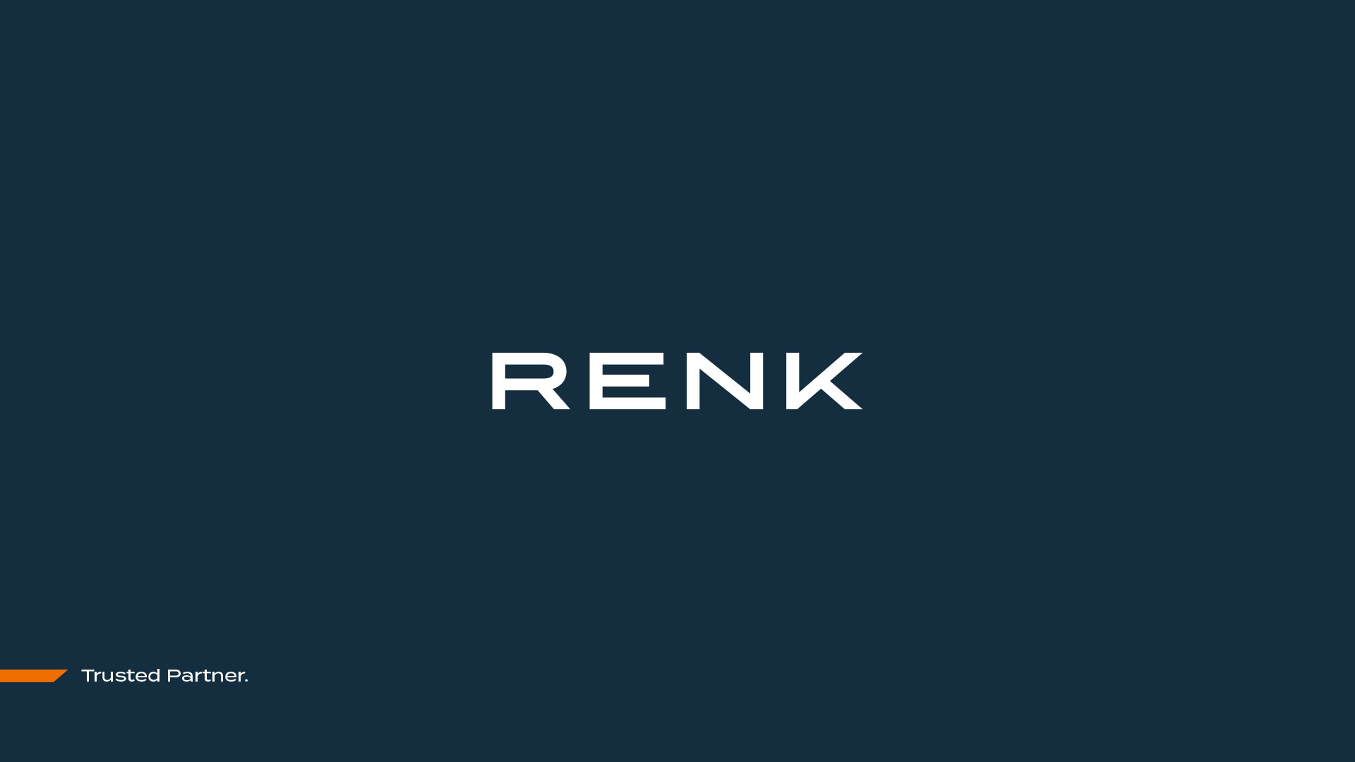 RENK Group Imagefilm Titel Screen